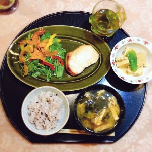 メカジキの西京焼き定食